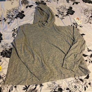 Torrid Gray cropped super soft sweater